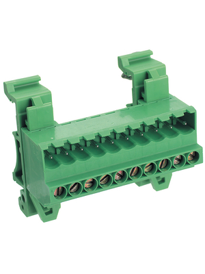 Hartmann/PTR - AKZS 10 - Pin header, straight Screw Connection 10P, AKZS 10, Hartmann/PTR