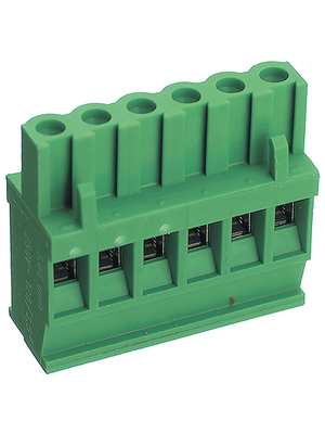 Hartmann/PTR - BU0206 / AKZ1100/06-5.08 - Female header Screw Connection 6P, BU0206 / AKZ1100/06-5.08, Hartmann/PTR