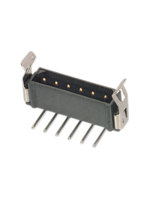 Harwin - M80-8420242 - Pin header, single-row, 90 Pitch2 mm Poles 1 x 2 Datamate, M80-8420242, Harwin