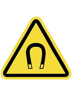 HellermannTyton - WS3-J-150-YE - Warning label, WS3-J-150-YE, HellermannTyton