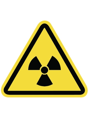 HellermannTyton - WS2-L-150-YE - Warning label, WS2-L-150-YE, HellermannTyton