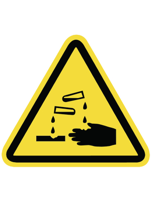 HellermannTyton - WS2-M-150-YE - Warning label, WS2-M-150-YE, HellermannTyton