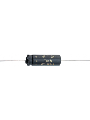 F&T - A10035010030 - Aluminium Electrolytic Capacitor, Axial 10 uF, A10035010030, F&T