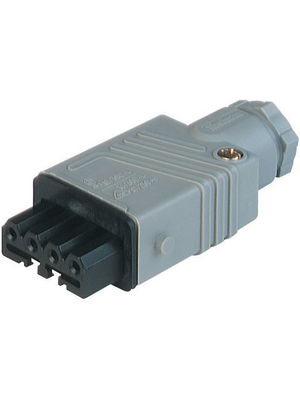 Belden Hirschmann - STAK 4 GRAU/GREY - Cable box, 4p+E, STAK 4 GRAU/GREY, Belden Hirschmann