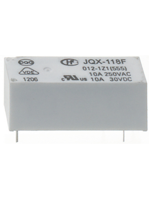 Hongfa - HF118F/012-1Z1 - PCB power relay 12 VDC 220 mW, HF118F/012-1Z1, Hongfa
