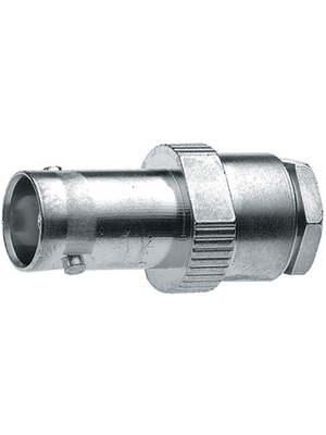 Huber+Suhner - 21_BNC-50-3-12/133_NE - Cable Jack 50 Ohm BNC straight, 21_BNC-50-3-12/133_NE, Huber+Suhner