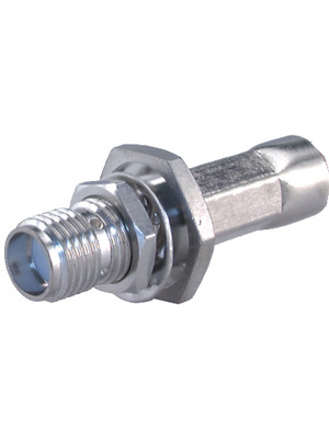 Huber+Suhner - 24_SMA-50-3-42/133_NE - Panel-mount Jack SMA 50 Ohm straight, 24_SMA-50-3-42/133_NE, Huber+Suhner