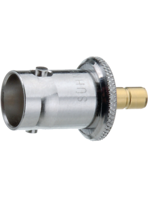Huber+Suhner - 31_BNC-SMB-50-2/1--_UE - Adapter BNC female/SMB male 50 Ohm, 31_BNC-SMB-50-2/1--_UE, Huber+Suhner