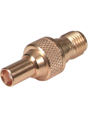 Huber+Suhner - 31_MCX-SMA-50-1/111_NE - Adapter MCX female/SMA female 50 Ohm, 31_MCX-SMA-50-1/111_NE, Huber+Suhner