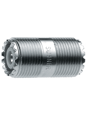 Huber+Suhner - 31_UHF-0-0-1/022_-E - Adapter UHF female/female, 31_UHF-0-0-1/022_-E, Huber+Suhner