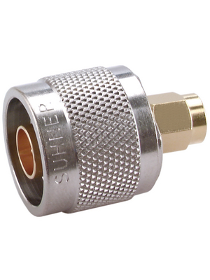 Huber+Suhner - 32_N-SMA-50-1/11-_NE - Adapter N male/SMA male 50 Ohm, 32_N-SMA-50-1/11-_NE, Huber+Suhner