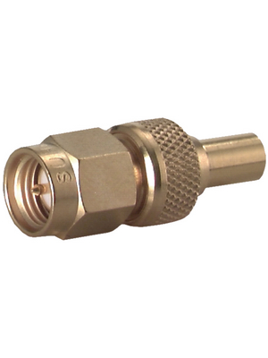 Huber+Suhner - 33_SMA-MCX-50-1/111_NE - Adapter SMA male/MCX female 50 Ohm, 33_SMA-MCX-50-1/111_NE, Huber+Suhner