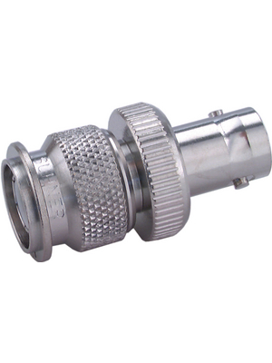 Huber+Suhner - 33_TNC-BNC-50-1/133_NE - Adapter TNC male/BNC female 50 Ohm, 33_TNC-BNC-50-1/133_NE, Huber+Suhner