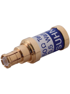 Huber+Suhner - 65_MCX-50-0-1/111_NE - Terminating element male 0.5 watt MCX, 65_MCX-50-0-1/111_NE, Huber+Suhner