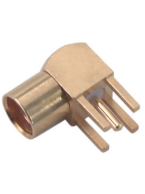 Huber+Suhner - 85_MMCX-50-0-1/111_OE - PCB Jack 50 Ohm 90 MMCX, 85_MMCX-50-0-1/111_OE, Huber+Suhner