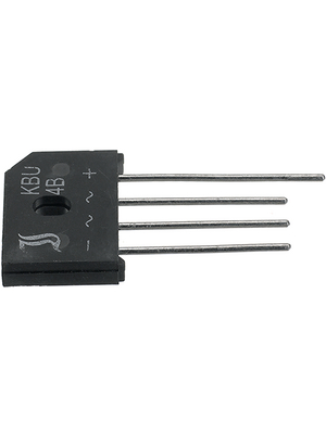 Diotec - KBU4B - Bridge rectifier 100 V 4 A SIL, KBU4B, Diotec