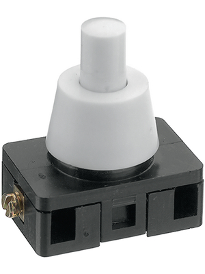 Inter Baer - 8001-007.01 - Push-button Switch Latching function white, 8001-007.01, inter B?R