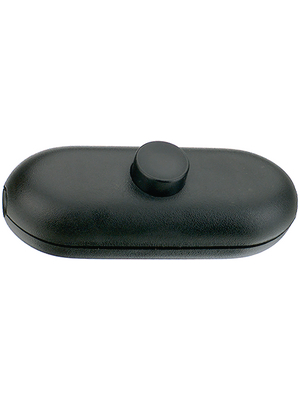 Inter Baer - 5044-004.01 - Foot-operated intermediate switch, single-pin black, 5044-004.01, inter B?R