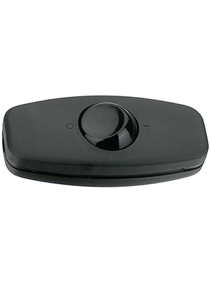 Inter Baer - 5052-004.01 - Cord intermediate switch, 2-pin black, 5052-004.01, inter B?R