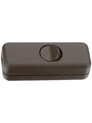 Inter Baer - 8007-009.01 - Cord intermediate switch 1-pole brown, 8007-009.01, inter B?R