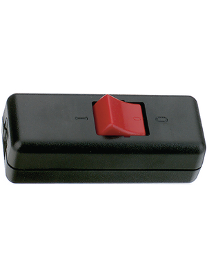 Inter Baer - 8010-004.01 - Cord intermediate switch, 2-pin black, 8010-004.01, inter B?R