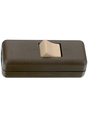 Inter Baer - 8010-009.01 - Cord intermediate switch, 2-pin brown, 8010-009.01, inter B?R
