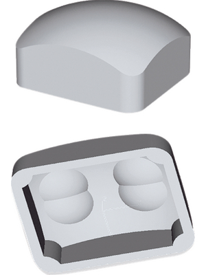 Murata - IML-0642 - Fresnel lenses for PIR sensors Polyethylene (PE) natural (white) -25...+60 C, IML-0642, Murata