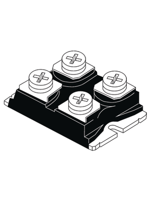 ST - STPS12045TV - Schottky diode  2x  60 A 45 V SOT-227B, STPS12045TV, ST