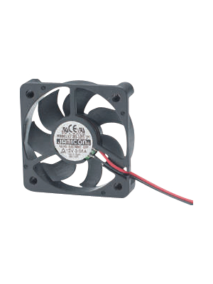 Jamicon - KF0410B5H-012-243R - Axial fan 40 x 40 x 10 mm 11 m3/h 5 VDC 0.8 W, KF0410B5H-012-243R, Jamicon