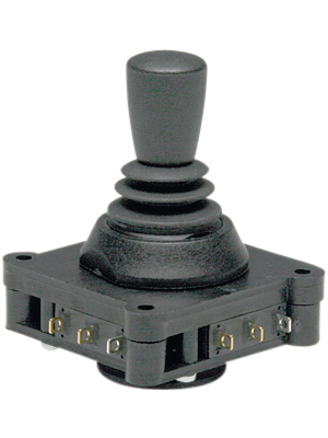 Apem - 1D15F1500 - Built-in joystick 6 A  @ 250 VAC Soldering Connection 44 x 44 x 65 mm, 1D15F1500, Apem