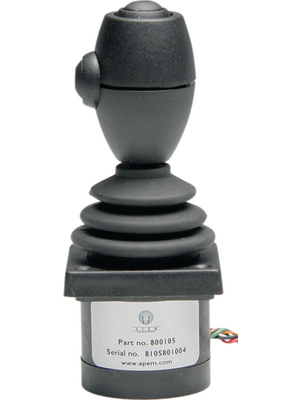 Apem - 8BE2RX-75-00 - Built-in joystick 1 A  @ 125 VAC 42 x 42 x 120 mm 42 x 120 mm, 8BE2RX-75-00, Apem