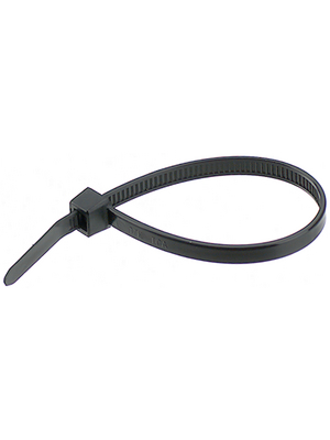 HellermannTyton - T 120 R-W - Cable tie black 387 mm x 7.6 mm, 111-12060, T 120 R-W, HellermannTyton