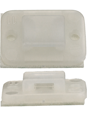 HellermannTyton - TY 3-G1S - Cable tie mount 2.4...4 mm natural - 151-11319, TY 3-G1S, HellermannTyton