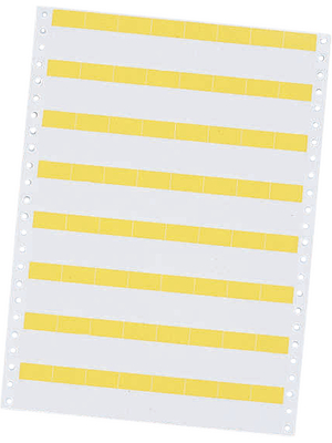  - 25*36 YL - Yellow cable markers, 25x36mm 25 mm 36 mm, 25*36 YL