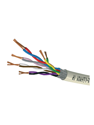 Kabeltronik - 2-LIFYCY TP 2X2X0,08 MM2 - Data cable shielded   2 x 2 0.08 mm2, 2-LIFYCY TP 2X2X0,08 MM2, Kabeltronik