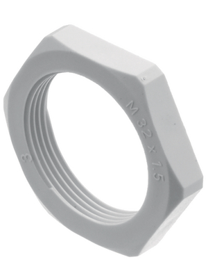 Icotek - KGM 25 - Locknut M25 x 1.5, N/A grey, KGM 25, Icotek