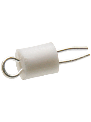 Keystone - KEY-5002 - Test lug ?2.54  7.62 mm white, KEY-5002, Keystone