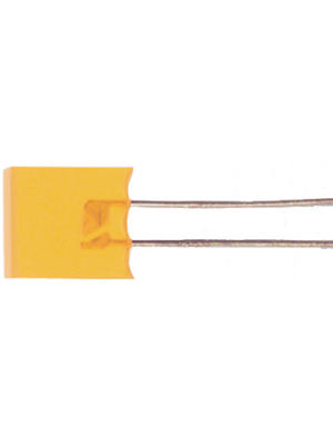 Kingbright - L-153YDT - LED yellow rectangular  2.3 x 7 mm, L-153YDT, Kingbright