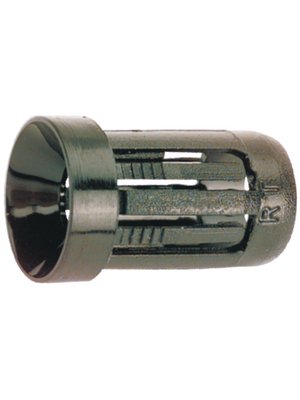 Kingbright - RTF-5020 - LED holder black 5 mm, RTF-5020, Kingbright