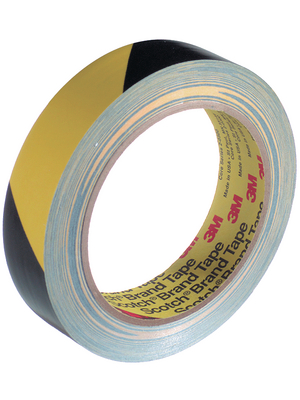 3M - 5702 75MMX33M - Adhesive marking tape yellow/black 75 mmx33 m PU=Reel, 5702 75MMX33M, 3M