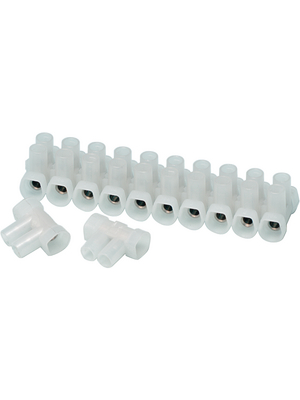 Camdenboss - CTSOS431/12 - Terminal strip 2.5 mm2 12P natural, CTSOS431/12, Camdenboss