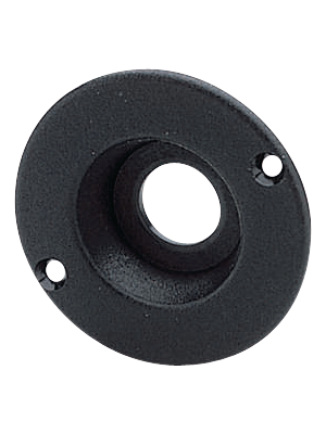 Cliff - SRP1 BLACK - Flush-mounted jack socketP, SRP1 BLACK, Cliff
