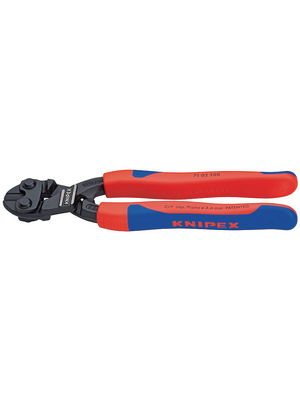 Knipex - 71 02 200 - Bolt cutter 200 mm 6.0 mm 5.2 mm 4 mm 3.6 mm, 71 02 200, Knipex
