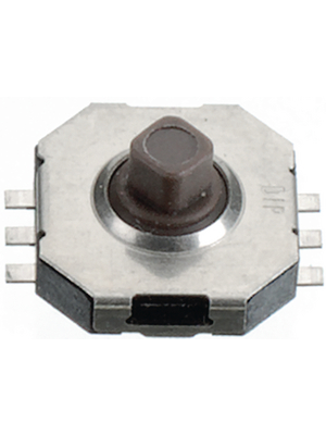 Knitter-Switch - TSSJ 4 - Print key without center push function 12 VDC 50 mA SMD, TSSJ 4, Knitter-Switch