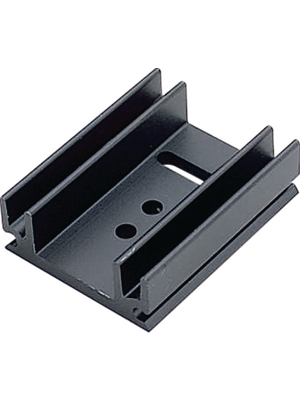 Austerlitz Electronic - KS29.1-1000E - Heat sink 1000 mm 7 K/W  @ L=100 mm black anodised, KS29.1-1000E, Austerlitz Electronic