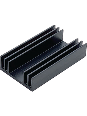 Austerlitz Electronic - KS29.2-1000E - Heat sink 1000 mm 6 K/W  @ L=100 mm black anodised, KS29.2-1000E, Austerlitz Electronic