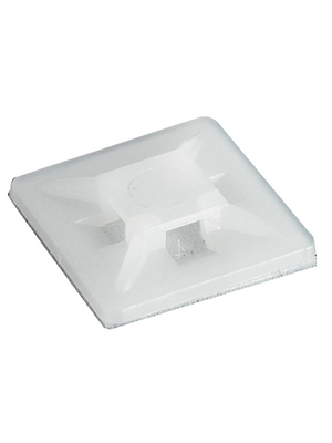 RND Cable - RND 475-00380 - Cable tie mount 2.4...4 mm white, RND 475-00380, RND Cable