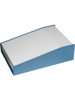 Jaeger Gehaeuse - 9723.160 - Console case Upper part metal, matte / Lower Part Blue  160 x 230 x 70 mm Aluminium IP 40 N/A, 9723.160, Jaeger Geh?use