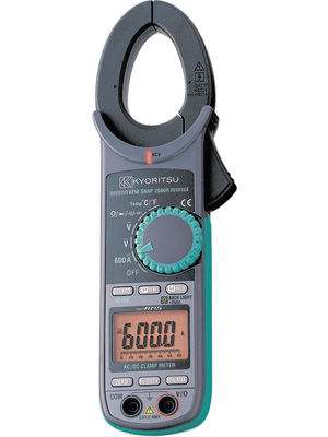 Kyoritsu - KEW2046R +CAL - Current clamp meter, 600 AAC, 600 ADC, TRMS, KEW2046R +CAL, Kyoritsu