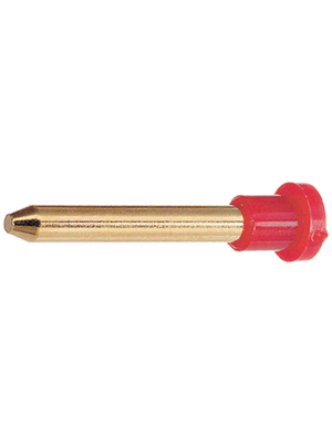 Schurter - 0040.1062 - Short-circuit plug ? 2 mm red N/A, 0040.1062, Schurter